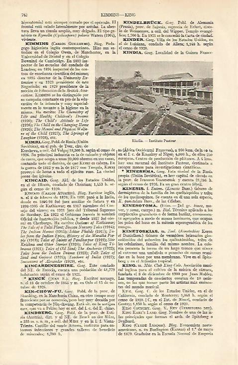 LAMINA ESPASA 9269: Instituto Pasteur en Kindia Guinea