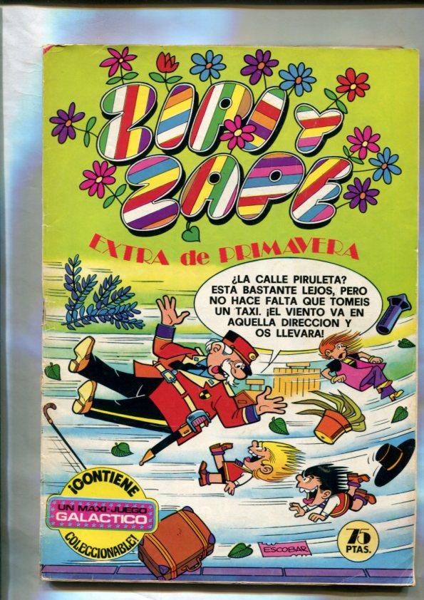 Zipi y Zape extra de primavera 1980: Unas vacaciones muy movidas (material franco/belga)