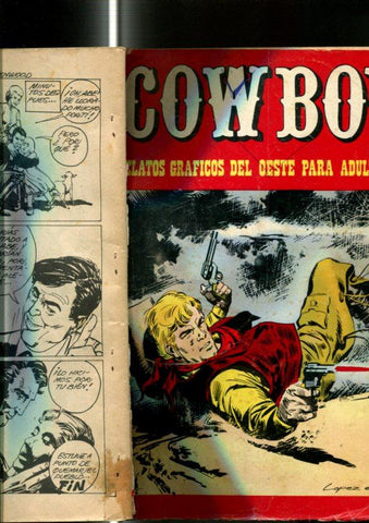 Cowboy de Pined numero 01 (falta cubierta trasera)