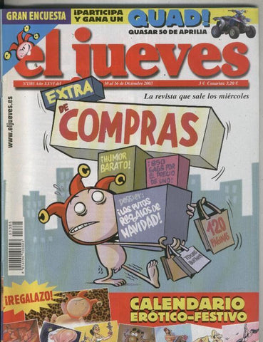 El Jueves revista semanal numero 1385