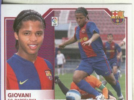 Cromo: Liga 07-08: Giovani del Barcelona