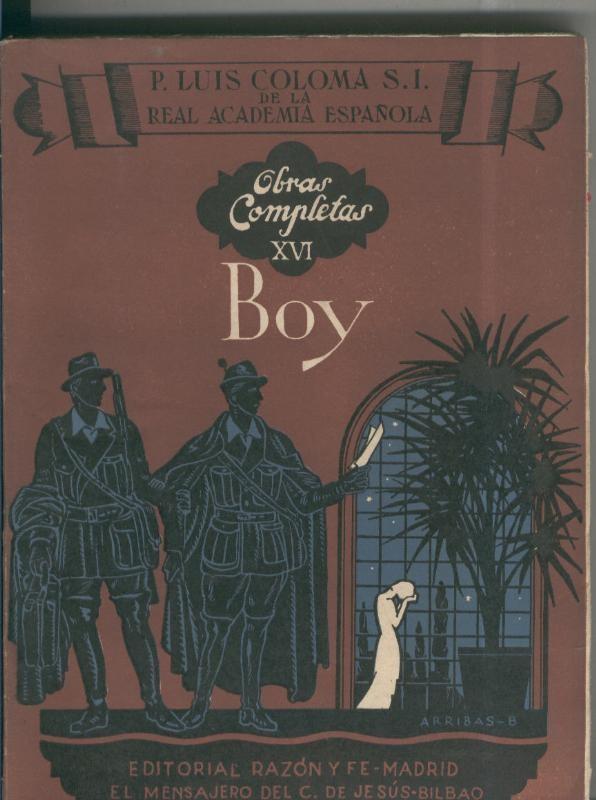 Obras completas volumen XVI: Boy