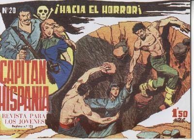 Capitan Hispania facsimil numero 20: Hacia el horror