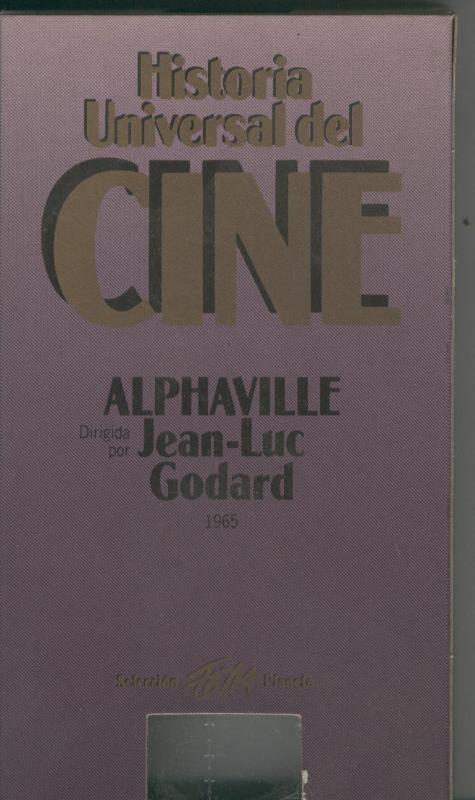 Video VHS: Historia Universal del Cine: Alphaville