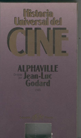 Video VHS: Historia Universal del Cine: Alphaville