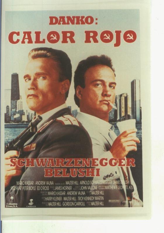Foto cine 580: Danko: calor rojo (Schwarzenegger-Belushi)