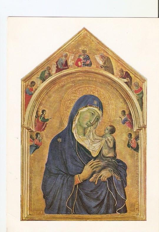 Postal 020999 : The Virgin and Child with Saints