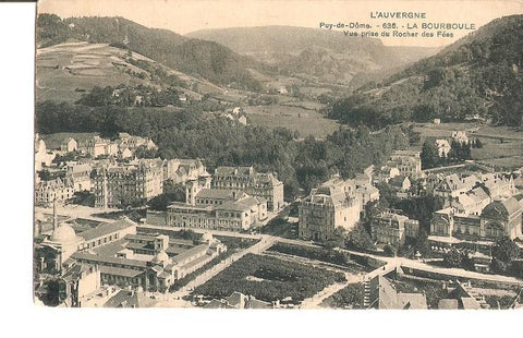 Postal 022202 : LAuvergne, Puy-de-Dôme. La Bourboule