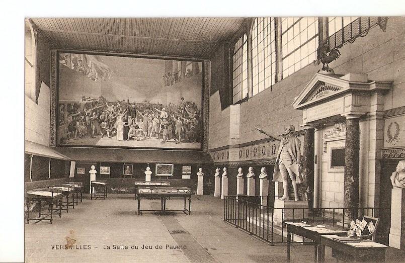 Postal 027361 : Versailles - La Salle du Jeu de Paume