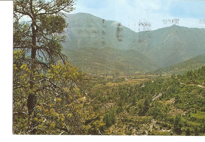 Postal 029129 : Nocito (Huesca), Vista general y Sierra Guara al fondo