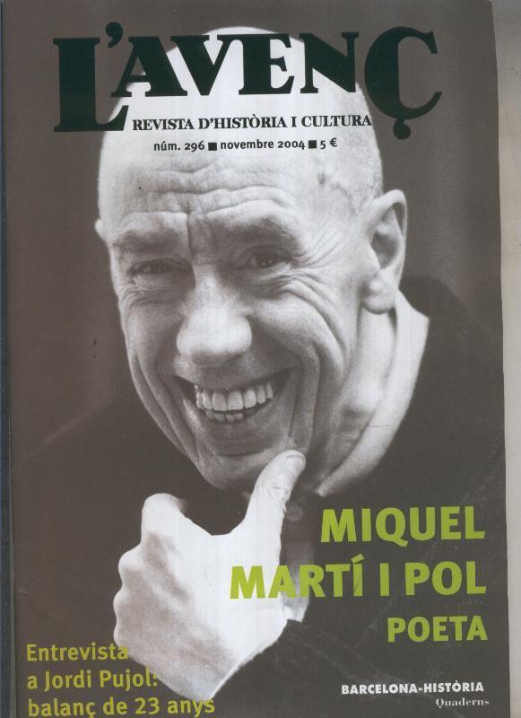 L'Avenç numero 296: Miquel Marti i Pol, poeta