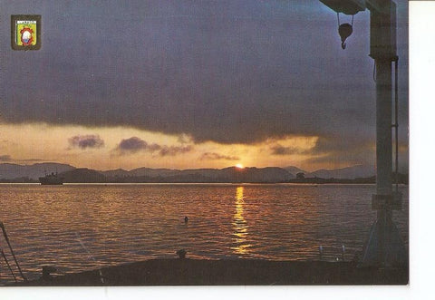 Postal 029496 : Laredo (Santander) puesta del Sol