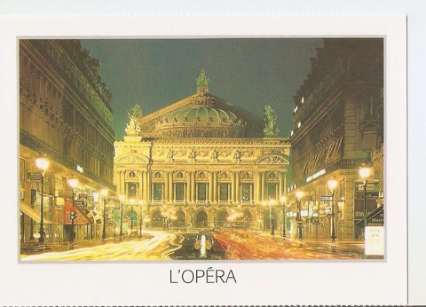 Postal 034095 : Paris. LOpera