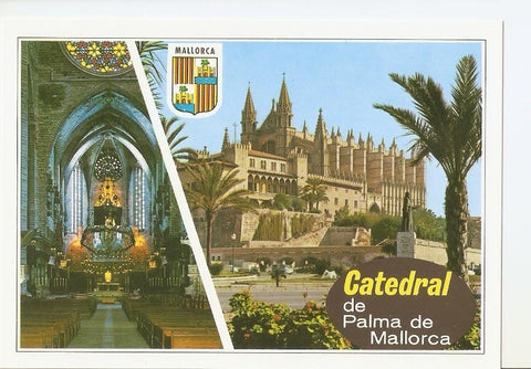 Postal 038983 : Catedral Palma de Mallorca (Baleares) España. Siglo XIII
