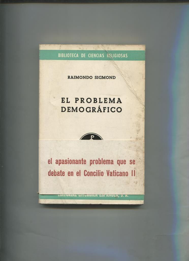 Biblioteca de Ciencias Religiosas: El problema demografico