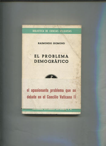 Biblioteca de Ciencias Religiosas: El problema demografico