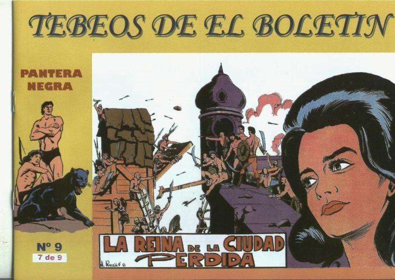 Pantera Negra numero 7: La reina de la ciudad perdida