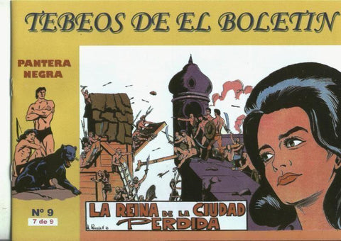 Pantera Negra numero 7: La reina de la ciudad perdida