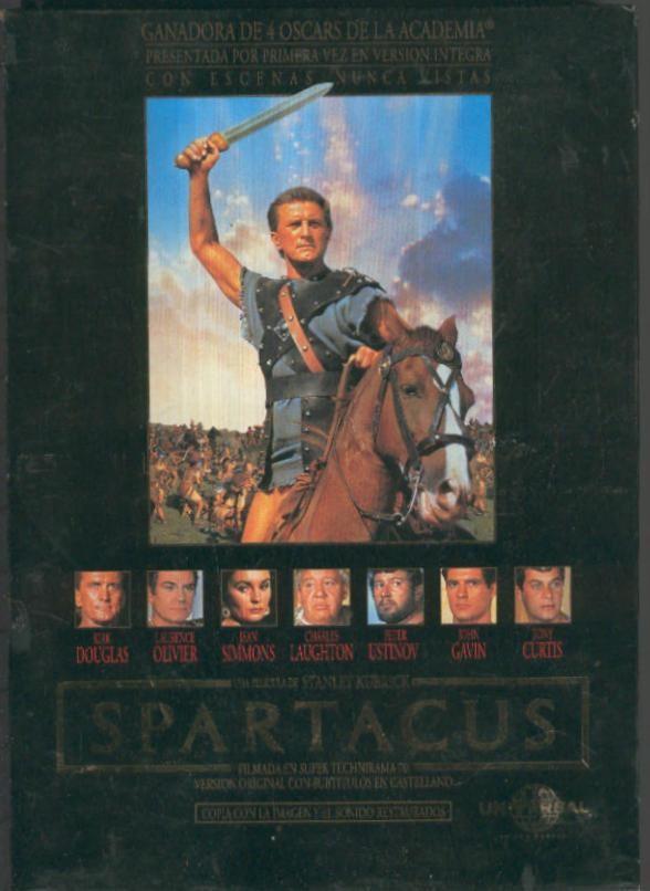 VHS-Cine: SPARTACUS, Edicion Especial