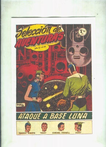 Facsimil: Seleccion de Aventuras de Toray numero 059: Ataque a base lunar