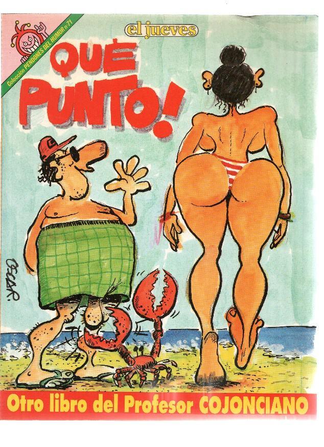 El Jueves: Pendones del Humor numero 071: Profesor Cojonciano: Que punto