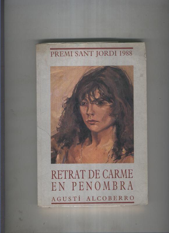 Retrat de Carme en penombra