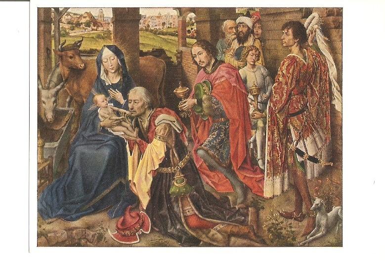 Postal 021298 : Rogier van der Weyden, Anbetung der Könige
