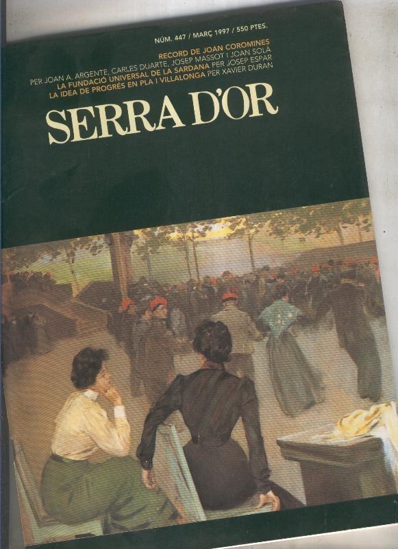 Serra d or numero 447