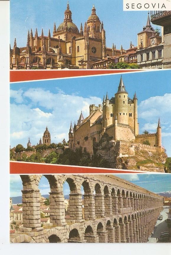 Postal 033766 : Segovia. Bellezas de la ciudad