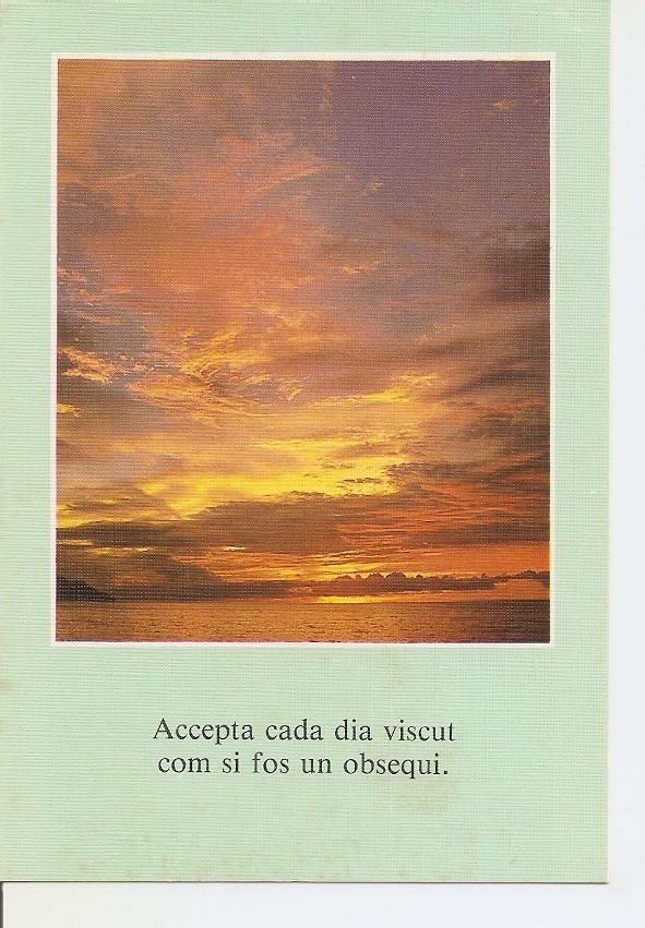 Postal 035376 : Puesta de sol