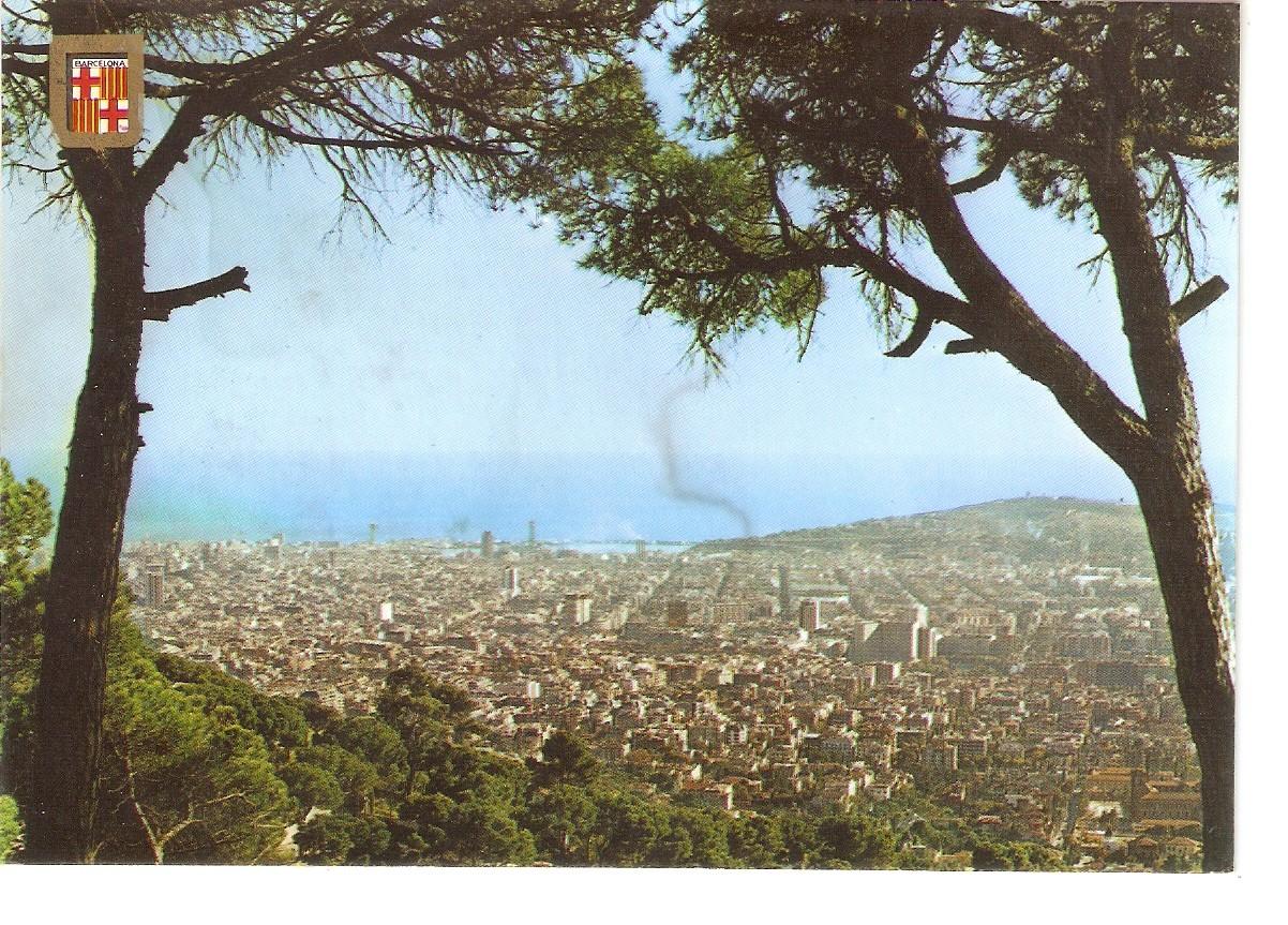 Postal 038316 : Barcelona panoramica