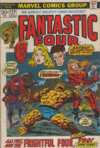 FANTASTIC FOUR Vol.01 Numero 129: The frightful four plus one