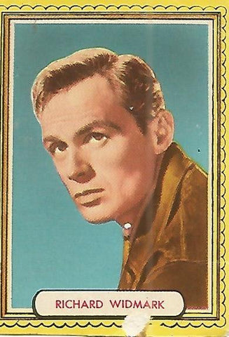 CROMO ALBUM FAMOSAS ESTRELLAS DE LA PANTALLA 058: RICHARD WIDMARK