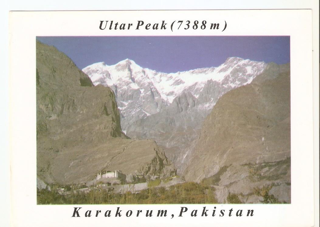 Postal 046747 : Ultar Peak Karakorum Pakistan