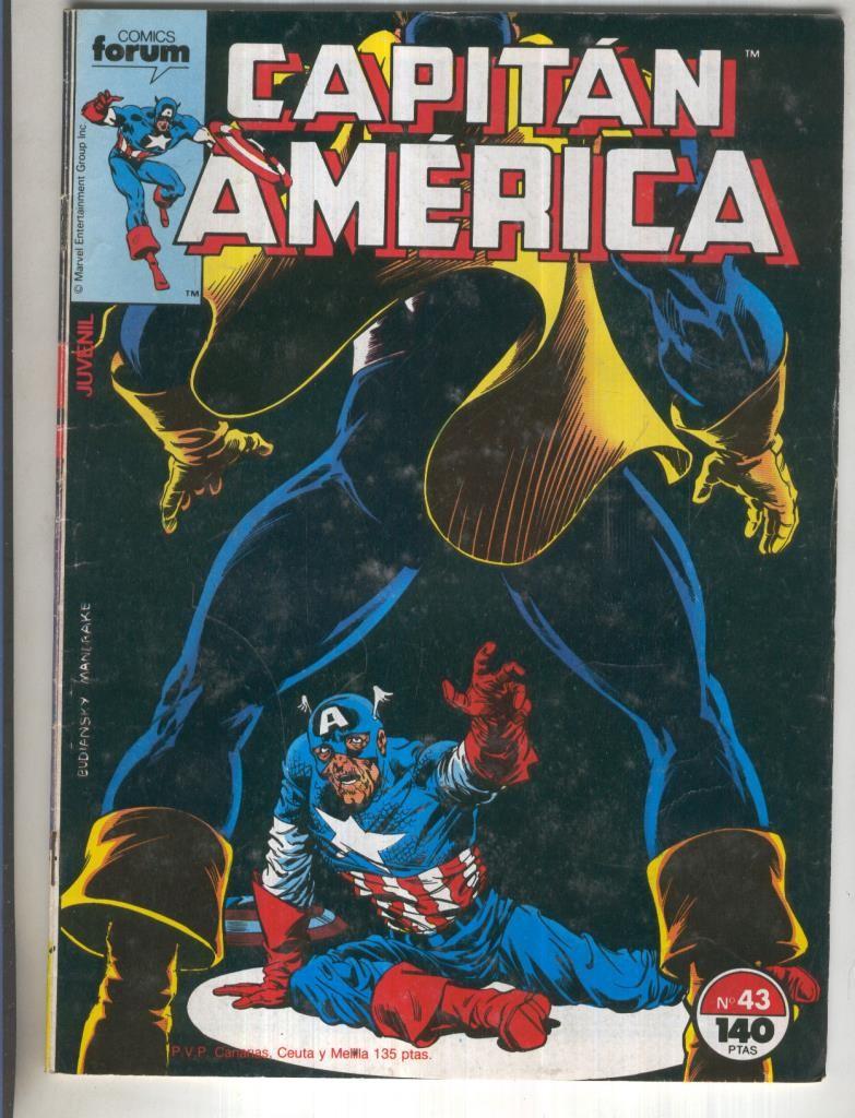 Capitan America volumen 1 numero 043: No podra resistir