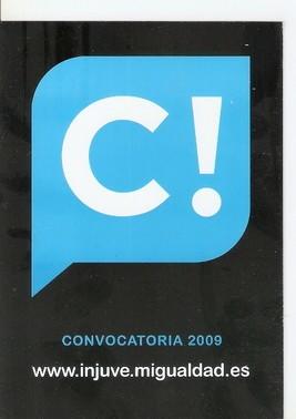 Postal 047692 : Convocatoria 2009 premios creacion injuve