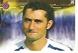 CROMO 529 ALBUM LIGA DE FUTBOL 2007-2008: Valverde (no 182) entrenador del Espanyol