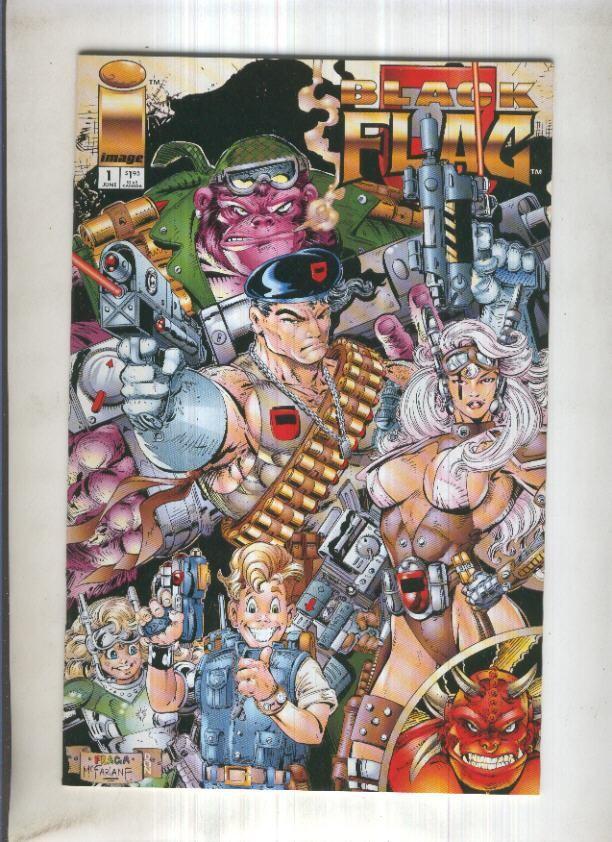 BLACK FLAG, Preview Edition. Vol.1 No.01: Monsters (Maximum Press 1995)