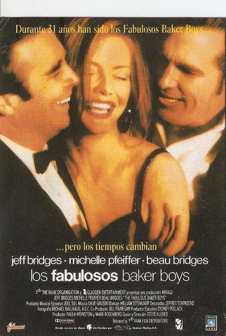 Postal 049493 : Cartel pelicula Los fabulosos Baker Boys