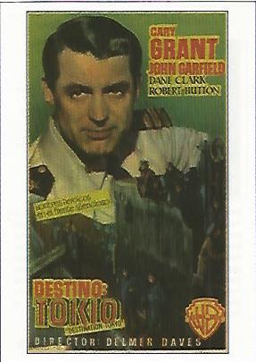 CROMO CINE 1796: DESTINO TOKIO