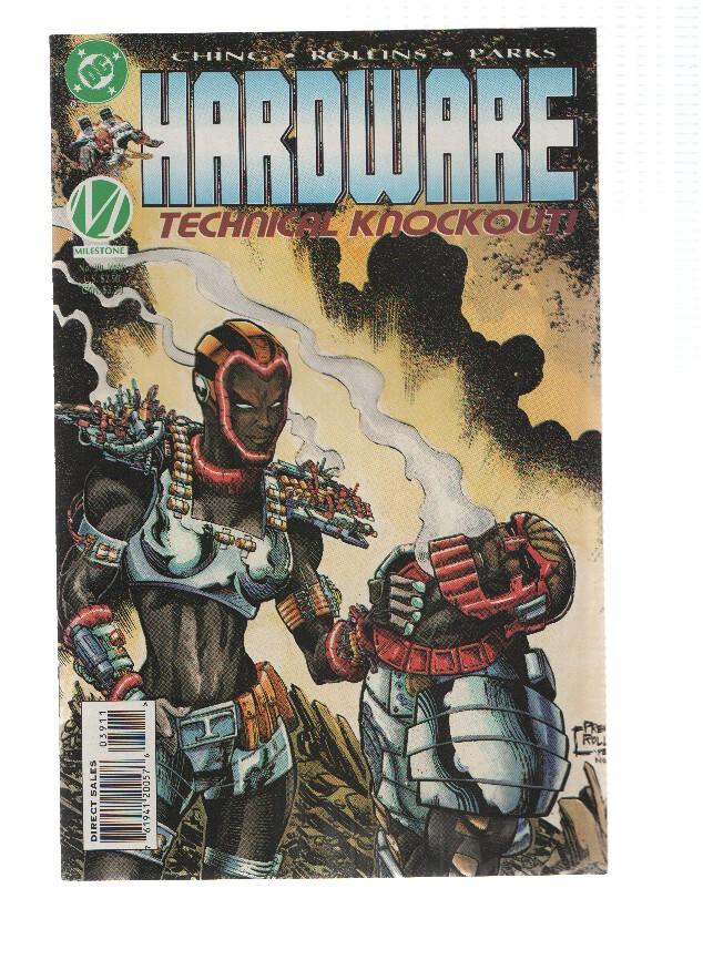 HARDWARE, Volume 1 Numero 39: Fighting Technique (Milestone) 