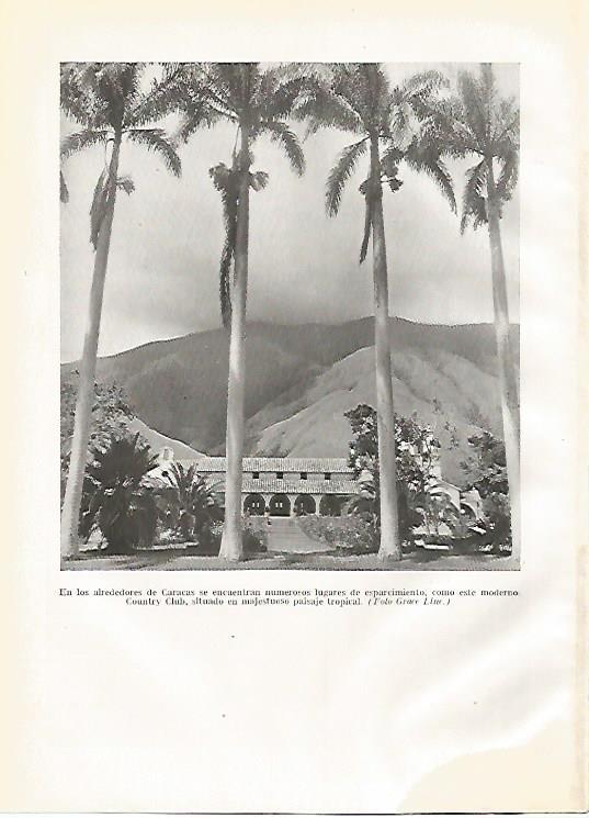 LAMINA GEOGRAFIA 0236: Country Club de Caracas Venezuela