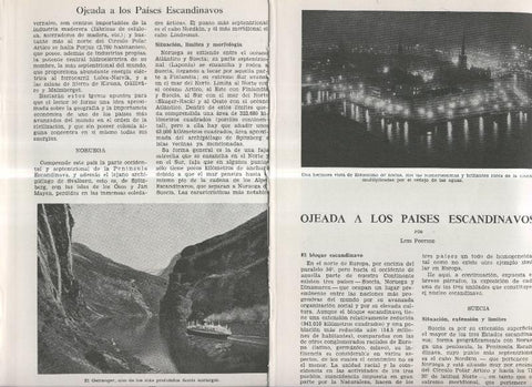 Ojeada a los paises escandinavos por Luis Postigo