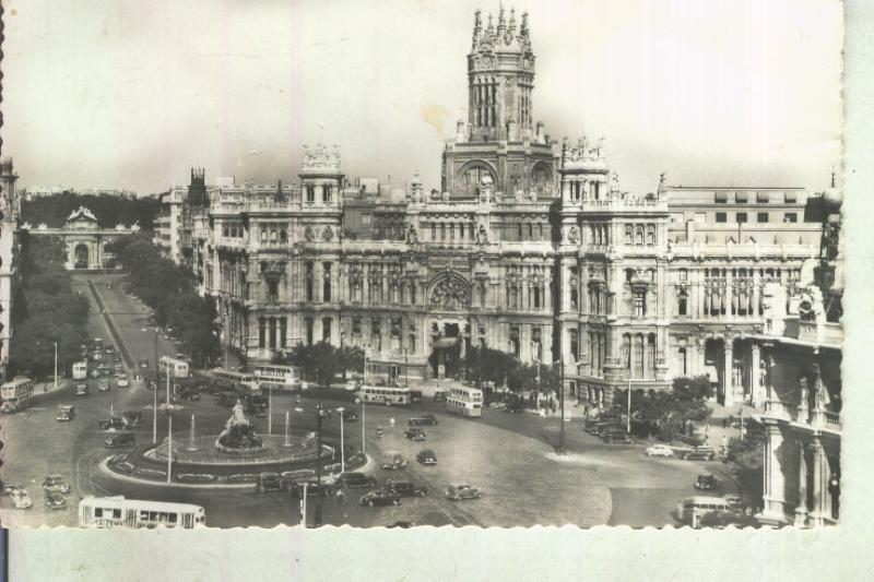 Postal 013283: Cibeles y casa de Correos de Madrid