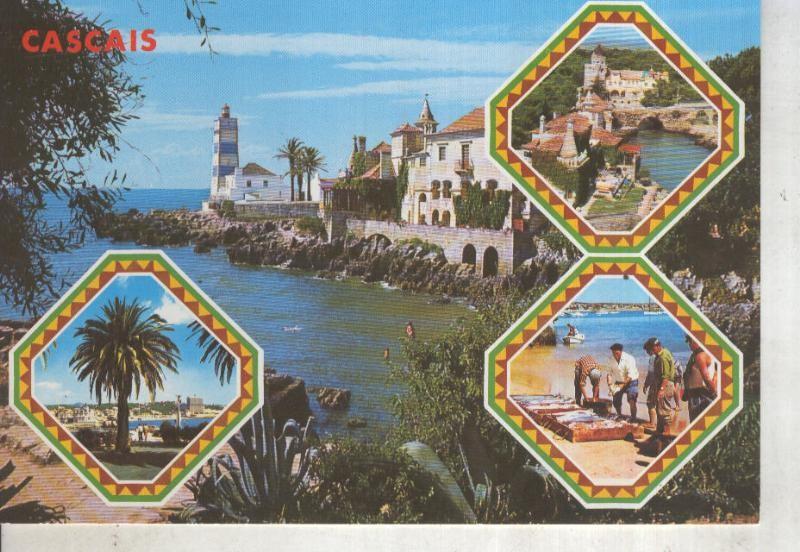 Postal 014182: Vistas de Cascais, Portugal