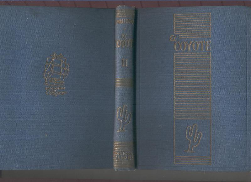 El Coyote novelas de Cliper tomo editorial numerado 02