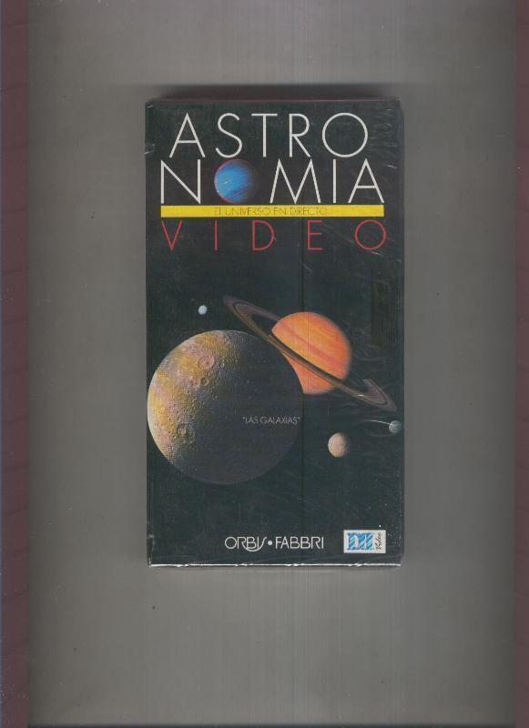 Video VHS: Astronomia el universo en directo numero 11: Las galaxias