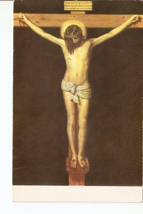 Postal 022121 : Cristo crucificado 