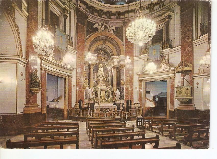 Postal 025761 : Real Basilica de Ntra. Sra. De los Desamparados. Altar Mayor. Valencia