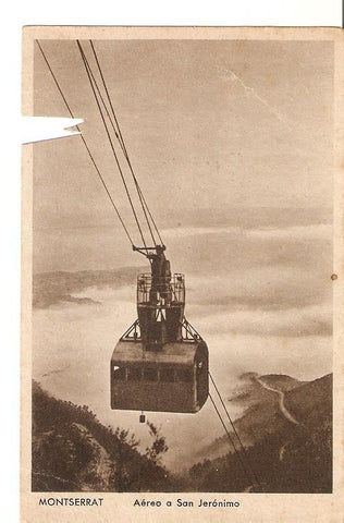 Postal 029775 : Montserrat Aereo a San Jeronimo